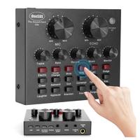 Gambar Soundcard V8 Mixer Audio USB External Sound Card V8 Live Bluetooth dari blackwoods undefined 1 Tokopedia