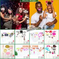 Gambar Photo Props / photo property narsis / aksesoris foto boot / fun props - Natal-B dari GLOBAL FASH undefined 1 Tokopedia