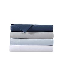 Gambar Nautica-Queen Sheets, Cotton Sateen Bedding Set(Oceane White, Queen) dari Home and Kitchen USA undefined 5 Tokopedia