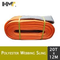 Gambar Webbing Sling Kapasitas 20 Ton x 12 Meter ( EXTRA TEBAL ) ( 7 : 1 ) dari The Handyman's Toolbox undefined 1 Tokopedia