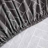 Gambar Wake In Cloud-Gray Sheet Set, 100% Cotton Bedding(4pcs, Queen Size) dari Home and Kitchen USA undefined 4 Tokopedia