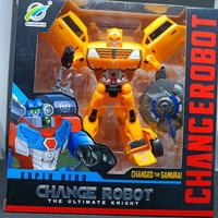 Gambar Mainan Anak Robot Mobil Bumblebee Optimus Transformer - Putih Biru dari Jansae_NEW undefined 3 Tokopedia