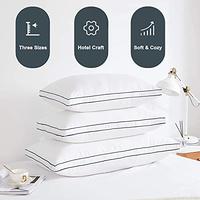 Gambar Bed Pillows for Sleeping,Bedding Pillow Set of 2 dari Home and Kitchen USA undefined 4 Tokopedia