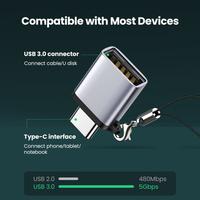 Gambar Ugreen OTG USB Tipe C Ke USB 3.0 TYPE C TO USB 3.0 android macbook - Kelabu dari GreenDs undefined 2 Tokopedia