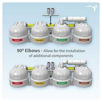 Gambar AQUATICLIFE Twist-in 4-Stage Reverse Osmosis Water Filtration dari Home and Kitchen USA undefined 4 Tokopedia