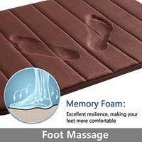 Gambar Buganda Memory Foam 3 Pieces Bathroom Rugs Set dari Home and Kitchen USA undefined 4 Tokopedia