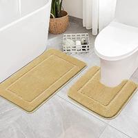 Gambar Pauwer Bath Rug Set 2 Piece 21' x 34'+20'x 20' dari Home and Kitchen USA undefined 3 Tokopedia