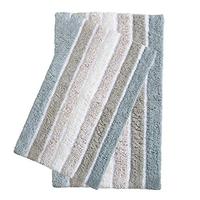 Gambar Bathroom Rugs Set 2 Piece in 100% Cotton Alpine Stripe 21x32/17x24 dari Home and Kitchen USA undefined 5 Tokopedia