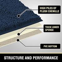 Gambar H.VERSAILTEX Bath Mat Bath Rug , 17 x 24 Inches, Navy dari Home and Kitchen USA undefined 3 Tokopedia