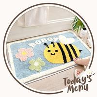 Gambar Cute Bathroom Rug Mat, Extra Soft Absorbent Bath Rug-16'x24', Bee dari Home and Kitchen USA undefined 5 Tokopedia