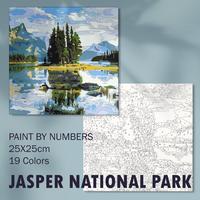 Gambar Paint by Numbers FAMOUS PLACES Series / Number Kanvas Lukis dari Artopia Art Store undefined 2 Tokopedia