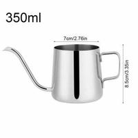 Gambar Teko Kopi stainless stell kettle Leher Angsa Pitcher Kopi Teh Teapot - 250 ml dari KASMA STORE undefined 2 Tokopedia