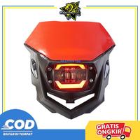 Gambar Headlamp reflektor polisport polysport daymaker klx 150 crf 150 WR155 - BIRU DAYMKR MRH dari Brayden 1211 undefined 5 Tokopedia
