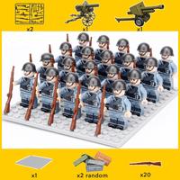 Gambar EK368 Lego Mainan Balok Susun Tentara Militer WW2 National Army SWAT P dari bagus kaf undefined 1 Tokopedia