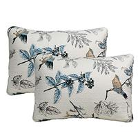 Gambar Brandream 3PC Birds Bedding Blanket Pillow Shams Set of 2 dari Home and Kitchen USA undefined 4 Tokopedia