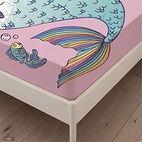 Gambar DXH Unicorn Mermaid Bedding Fitted Sheets Set Full Size dari Home and Kitchen USA undefined 5 Tokopedia