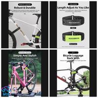 Gambar ROCKBROS Multipurpose Strap Bicycle Rope Velcro Tali Ikat Sepeda D71 - Hijau dari Wof Premium undefined 4 Tokopedia