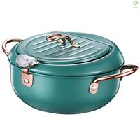 Gambar Panci Goreng Deep Fryer Bahan Stainless Steel Gaya Jepang Dengan Termo dari arlojifashion undefined 5 Tokopedia