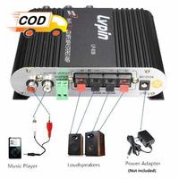 Gambar Ampli Mobil Speaker Aktif 12V 20W Mini Portabel HiFi Stereo Pengeras Suara Treble Bass Booster Suara Jernih dari TokoJonaz undefined 4 Tokopedia