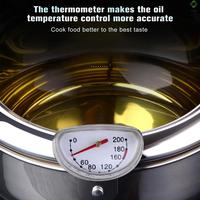 Gambar Panci Goreng Deep Fryer Bahan Stainless Steel Gaya Jepang Dengan Termo dari arlojifashion undefined 2 Tokopedia