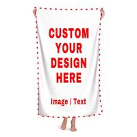 Gambar Custom Oversize Beach Towels,Personalized Absorbent Bath Towel dari Home and Kitchen USA undefined 4 Tokopedia