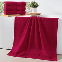 Gambar TRIDENT Soft and Plush Bath Towels - Super Soft(4 Piece, Crimson) dari Home and Kitchen USA undefined 3 Tokopedia
