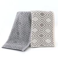 Gambar Pidada Bath Towel Diamond Pattern Highly Absorbent Soft(Beige) dari Home and Kitchen USA undefined 5 Tokopedia