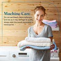 Gambar JMR 6 Pack Cotton Bath Towels 20x40 - Multi-Purpose(20x40) dari Home and Kitchen USA undefined 5 Tokopedia
