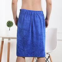 Gambar kilofly 2pc Mens Adjustable Shower Wrap Bath Towel-27 x 55 inch dari Home and Kitchen USA undefined 2 Tokopedia
