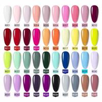 Gambar [B011-B020] ROSALIND GEL NAIL POLISH UV LED PLASTIC BOTTLE / Kutek - B019 dari Rosemarrynailart undefined 2 Tokopedia