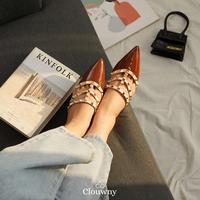 Gambar CLOUWNY - Heels Wanita - Otela Stud Cone Heels - Premium - Coffee, 36 dari CLOUWNY undefined 2 Tokopedia