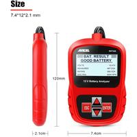 Gambar New Car Battery Tester 12V 1100CCA Automotive Baterai Scanner Tool - ANCEL BST200 dari Sam InotJKT undefined 5 Tokopedia