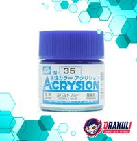Gambar Mr. Hobby Acrysion Model Kit Paint – Cobalt Blue N35 dari Drakuli HQ undefined 1 Tokopedia