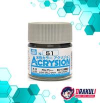 Gambar Mr. Hobby Acrysion Model Kit Paint – Light Gull Gray N51 dari Drakuli HQ undefined 1 Tokopedia