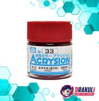 Gambar Mr. Hobby Acrysion Model Kit Paint – Russet N33 dari Drakuli HQ undefined 1 Tokopedia