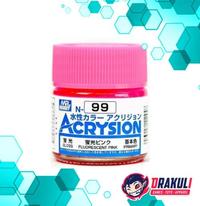 Gambar Mr. Hobby Acrysion Model Kit Paint – Fluorescent Pink N99 dari Drakuli HQ undefined 1 Tokopedia