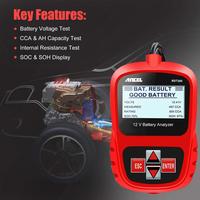 Gambar New Car Battery Tester 12V 1100CCA Automotive Baterai Scanner Tool - ANCEL BST200 dari Sam InotJKT undefined 1 Tokopedia