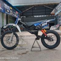 Gambar frame rangka trail bebek gtx grasstrack modif pnp mesin bebek Murah dari vanessast0re undefined 2 Tokopedia
