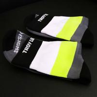 Gambar MR175 - Kaos Kaki Sepeda Motif TLD Putih Hijau dari MitraRayaRaya undefined 2 Tokopedia