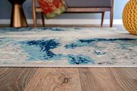 Gambar Rugshop Sky Collection Whimsical Abstract Runner Rug 2 x 7 Blue dari Home and Kitchen USA undefined 3 Tokopedia
