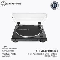 Gambar Audio Technica AT-LP60XUSB Automatic Belt-Drive Turntable USB & Analog dari Dunia Audio indonesia undefined 2 Tokopedia