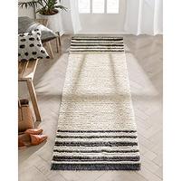 Gambar Well Woven Arielle Ivory Tribal Stripes & Field Pattern Runner Rug dari Home and Kitchen USA undefined 2 Tokopedia