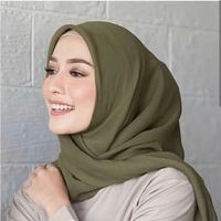 Gambar Jilbab Bella Square Segiempat Bela Square Double Hycon Hijab segiempat - Putih dari Sooxa undefined 4 Tokopedia