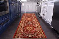 Gambar Custom Size Runner Rug Red Oriental Persian( Red, 14 ft x 36 in) dari Home and Kitchen USA undefined 3 Tokopedia
