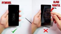 Gambar Infinix S3X anti gores Hydrogel Clear screen protector dari xqxm undefined 4 Tokopedia