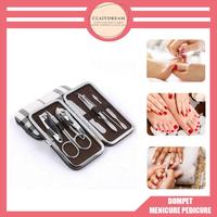 Gambar CLAIYDREAM Menicure Pedicure Set 7in1 Dompet Alat Pembersih Kuku - MENICURE 7IN1 dari CLAIYDREAMSTORE undefined 1 Tokopedia