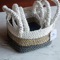 Gambar Handwoven Basket Square - Kenari Weave - S / Keranjang dari Brewsuniq Store undefined 3 Tokopedia