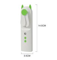 Gambar Kipas Portable 2in1 Nano Spray Fan Face Steam charge USB Murah Praktis - Hijau dari Cikuleta undefined 5 Tokopedia