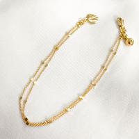 Gambar terbaru limited stok gelang wanita model jedar layer simpel emas asli dari Jofean Shop undefined 2 Tokopedia