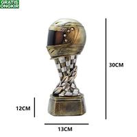 Gambar CS 30CM Helm Balap Ornamen Kreatif Piala Dekorasi Ruang Tamu Kreatif dari CAHAYA STORE-ID undefined 5 Tokopedia